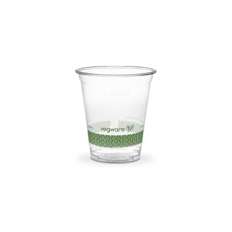 Vaso de plástico PLA 12oz / 350 ml 50 unidades