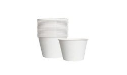Vasos de papel blanco 350 ml / 12 oz 50 unidades