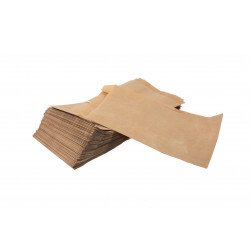 Sacchetto di carta kraft (12 + 4,5 x 23 cm) per pasticcini, 1000 unità
