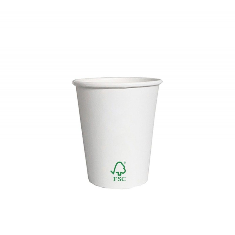 Copos de papel branco 350 ml / 12 oz 1000 unidades