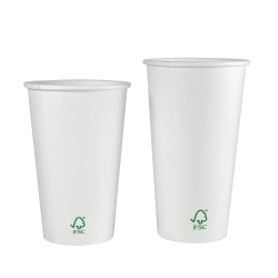 Bicchiere di carta FSC 600 ml / 20 oz 1000 unità