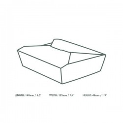 Caixa de cartão 1500 ml, 280 unidades