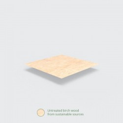 Cuchara de madera 165 mm, 100 unidades