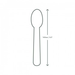 Cuchara de madera 165 mm, 100 unidades