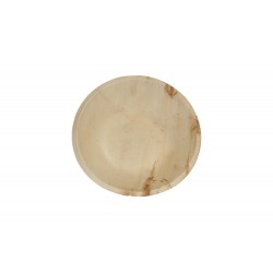 Bol de Hoja de palma Desechable. 16.5 x 3.5 cm. 50 unidades.