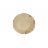 Bol de Hoja de palma Desechable. 16.5 x 3.5 cm. 50 unidades.