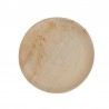 Piatti rotondo in foglia di palma 26 cm. 200 unità di piatti rotondi monouso, compostabili e biodegradabili.