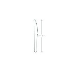 Facas CPLA 17,5 cm 1.000 unidades