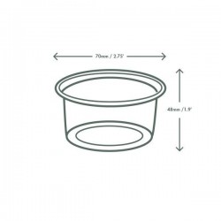 Salsera PLA 4 oz 2.000 uds