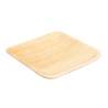 Piatti quadrati di palma 15x15 cm 25 unità