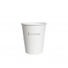 Vasos de papel blanco 250 ml / 8 oz 50 unidades